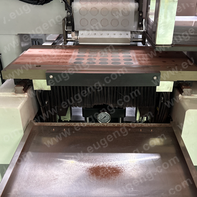 Compact powder press machine 12