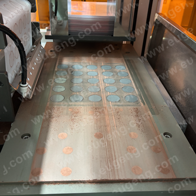 Compact powder press machine 13