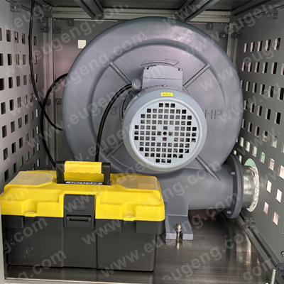 Compact powder press machine 15