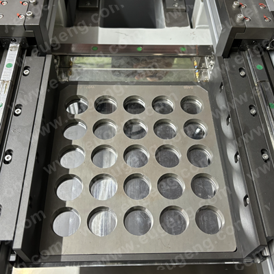Compact powder press machine 6