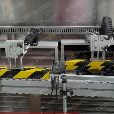 Shoe polish filling line 7